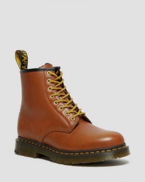 Dr Martens 1460 DM's Wintergrip Leather Lace Up Boots Boots Brown | 28506FUTA