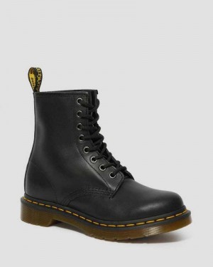 Dr Martens 1460 Nappa Leather Lace Up Boots Boots Black | 14762DPWK