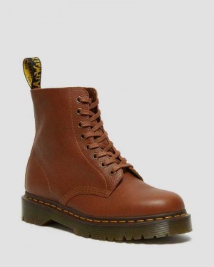 Dr Martens 1460 Pascal Bex Leather Lace Up Boots Boots Brown | 20715ICNP