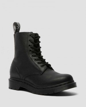 Dr Martens 1460 Pascal Mono Lace Up Boots Boots Black | 01298DGCM