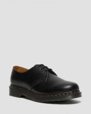 Dr Martens 1461 Abruzzo Leather Oxford Shoes Originals Shoes Black / Brown | 65901SLDN