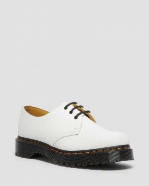 Dr Martens 1461 Bex Smooth Leather Oxford Shoes Oxfords Shoes White | 14820FWSG