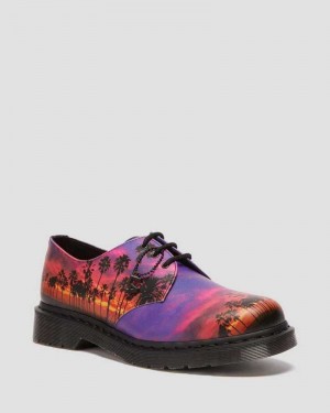 Dr Martens 1461 Los Angeles Leather Oxford Shoes Originals Shoes Multicolor | 15296CBQN