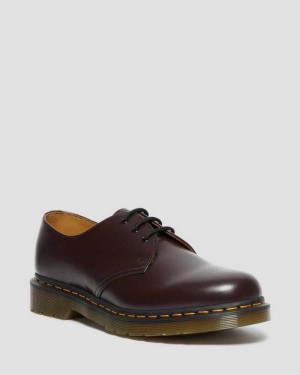 Dr Martens 1461 Smooth Leather Oxford Shoes Originals Shoes Burgundy | 89145FWLX