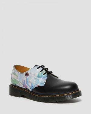 Dr Martens 1461 The National Gallery Seurat Oxford Shoes Originals Shoes Black | 01389PDSG