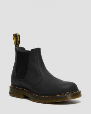 Dr Martens 2976 DM's Wintergrip Chelsea Boots Chelsea Boots Black | 80732CXVT