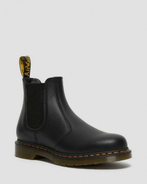 Dr Martens 2976 Nappa Leather Chelsea Boots Boots Black | 54236PWZR