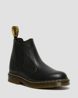 Dr Martens 2976 Slip Resistant Leather Chelsea Boots Chelsea Boots Black | 48075XAZC