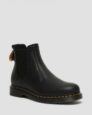 Dr Martens 2976 Warmwair Leather Chelsea Boots Chelsea Boots Black | 19574SILU