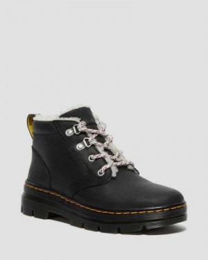 Dr Martens Bonny Faux Shearling Lined Casual Boots Casual Boots Black | 92173SRDO