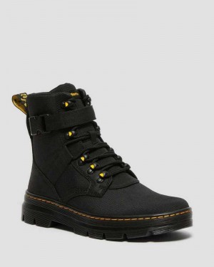 Dr Martens Combs Tech II Poly Casual Boots Casual Boots Black | 30486BXYP