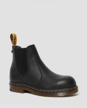 Dr Martens Fellside Full Grain Chelsea Work Boots Chelsea Boots Black | 85314MBKF