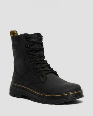 Dr Martens Iowa Waterproof Poly Casual Boots Casual Boots Black | 49732GRFT