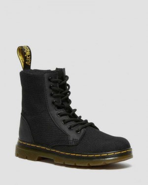 Dr Martens Junior Combs Extra Tough Poly Casual Boots Boots Black | 23104AQHW