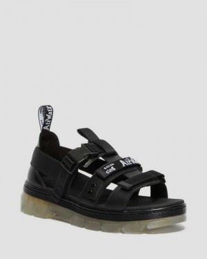 Dr Martens Pearson Iced Casual Sandals Casual Boots Black | 97820DQTE