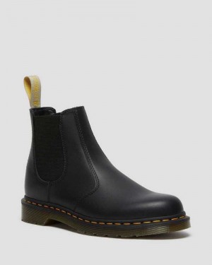 Dr Martens Vegan 2976 Felix Chelsea Boots Ankle Boots Black | 57630IMTD