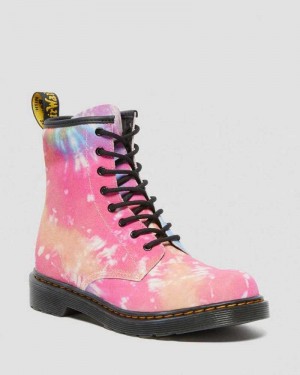 Dr Martens Youth 1460 Tie Dye Lace Up Boots Boots Multicolor | 68759OEKX