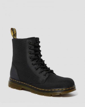 Dr Martens Youth Combs Extra Tough Poly Casual Boots Boots Black | 45137IRGL