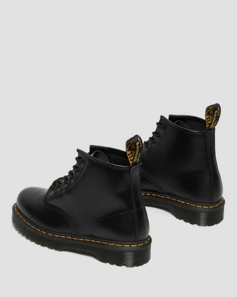 Dr Martens 101 Bex Smooth Leather Ankle Boots Boots Black | 12853CKTL