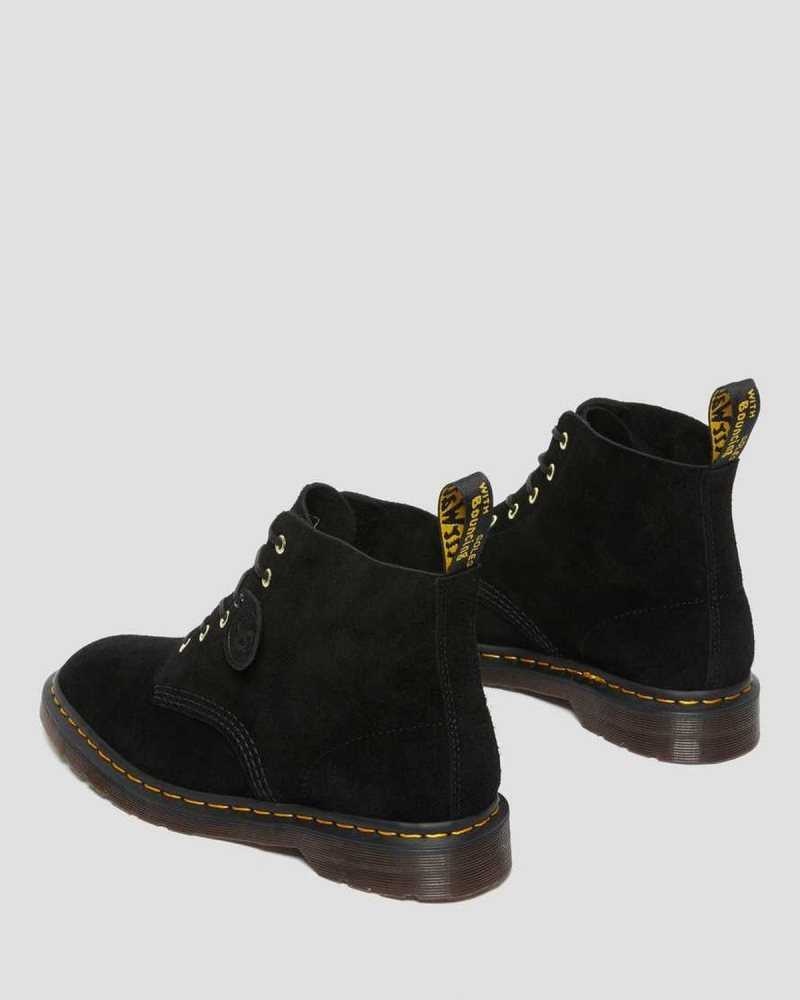 Dr Martens 101 Suede Ankle Boots Ankle Boots Black | 23456DOPB