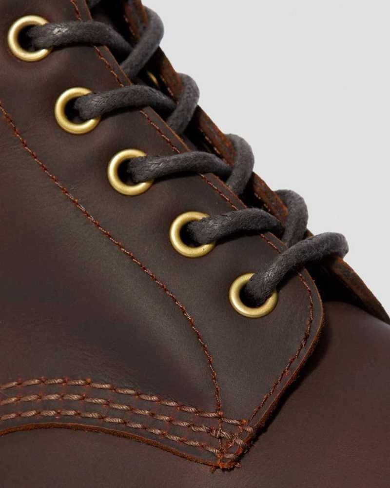 Dr Martens 1460 DM's Wintergrip Lace Up Boots Winter Boots Cocoa Snowplow | 91436DGPL