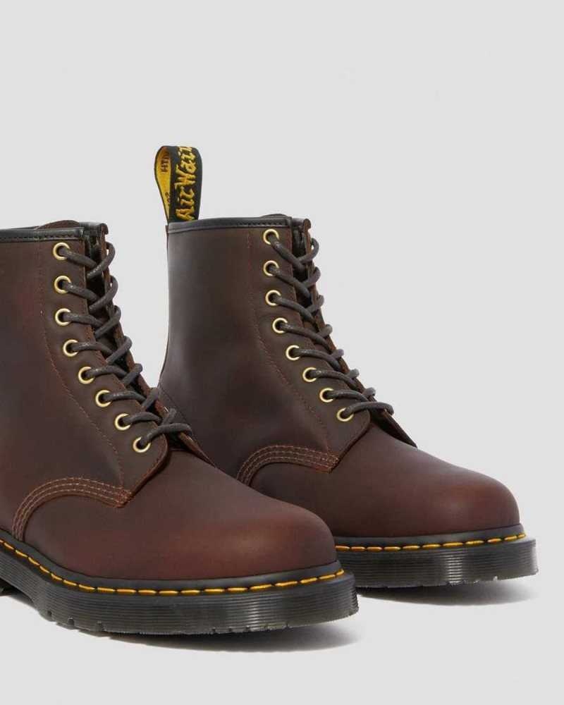 Dr Martens 1460 DM's Wintergrip Lace Up Boots Winter Boots Cocoa Snowplow | 91436DGPL