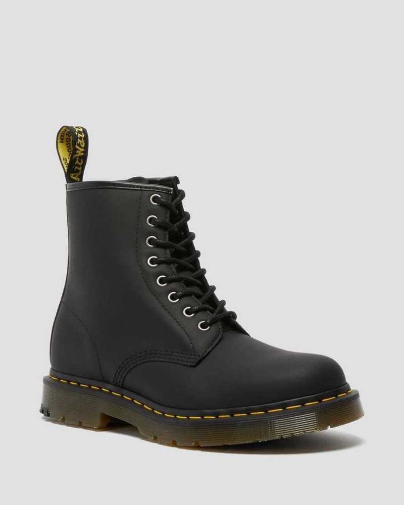 Dr Martens 1460 DM\'s Wintergrip Lace Up Boots Boots Black | 17394VNBF