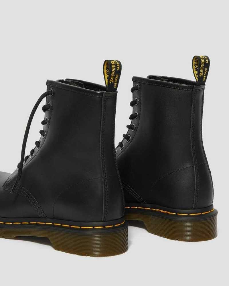 Dr Martens 1460 Nappa Leather Lace Up Boots Boots Black | 14762DPWK