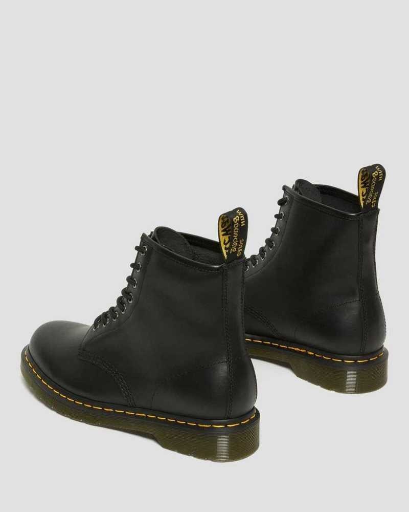 Dr Martens 1460 Nappa Leather Lace Up Boots Ankle Boots Black | 81043HSQM