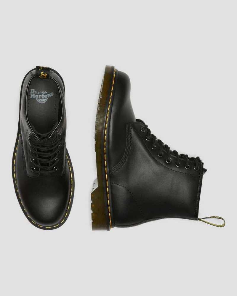 Dr Martens 1460 Nappa Leather Lace Up Boots Ankle Boots Black | 81043HSQM