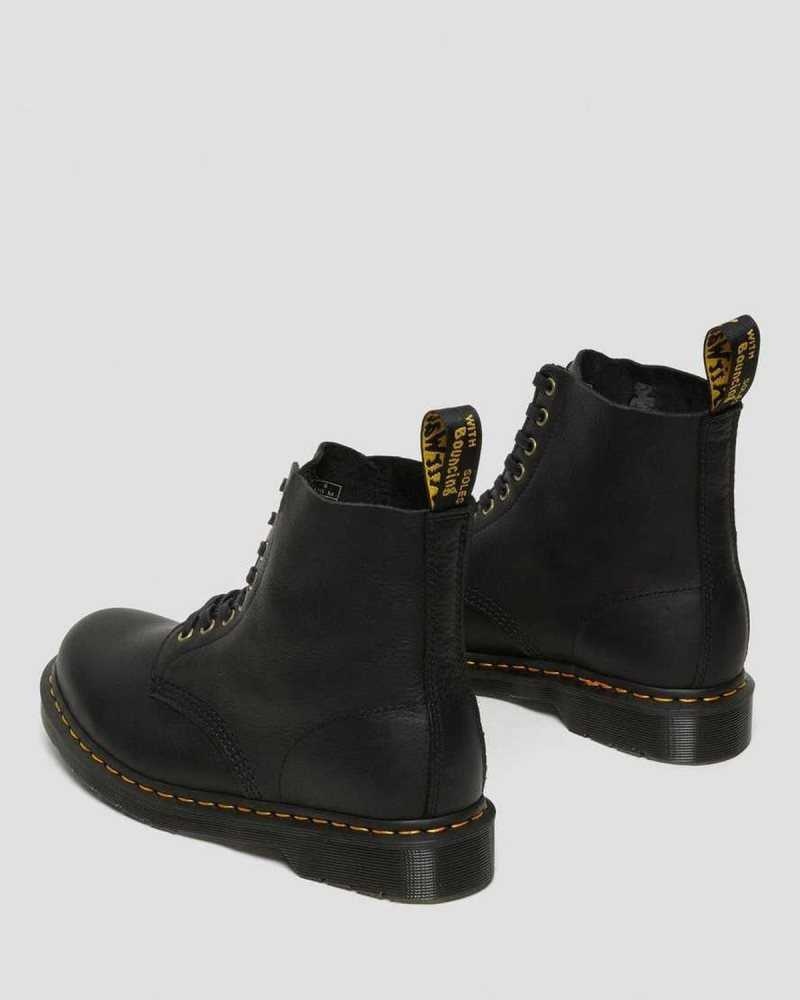 Dr Martens 1460 Pascal Ambassador Leather Lace Up Boots Boots Black | 04381XPRT