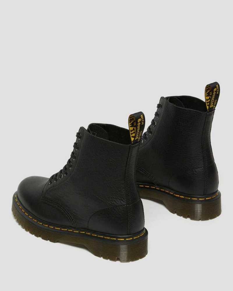 Dr Martens 1460 Pascal Bex Leather Lace Up Boots Boots Black | 03296JUCS