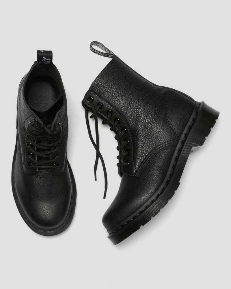 Dr Martens 1460 Pascal Mono Lace Up Boots Boots Black | 01298DGCM