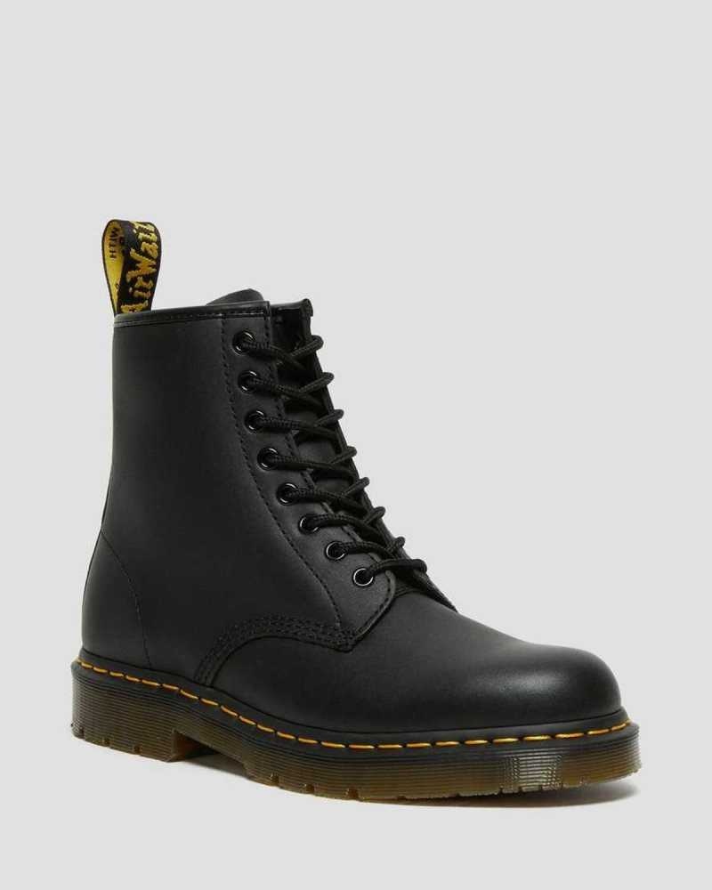 Dr Martens 1460 Slip Resistant Leather Lace Up Boots Ankle Boots Black | 82305MGEU