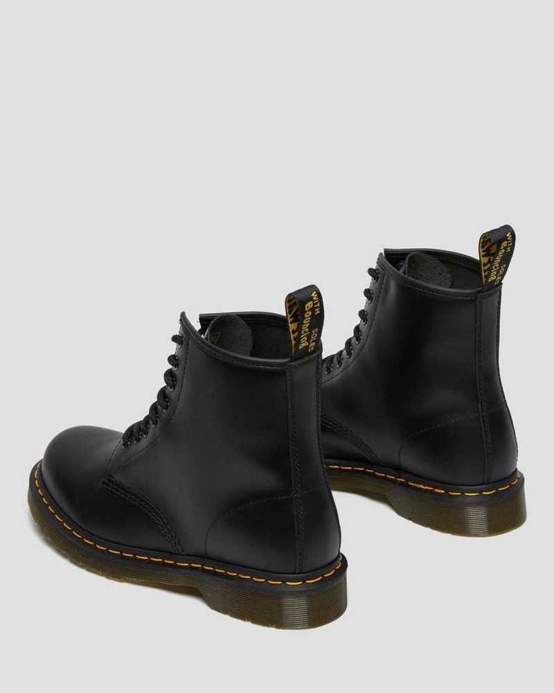 Dr Martens 1460 Smooth Leather Lace Up Boots Boots Black | 27853EIDL