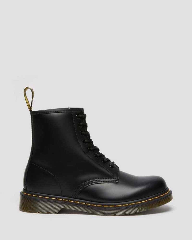 Dr Martens 1460 Smooth Leather Lace Up Boots Boots Black | 27853EIDL