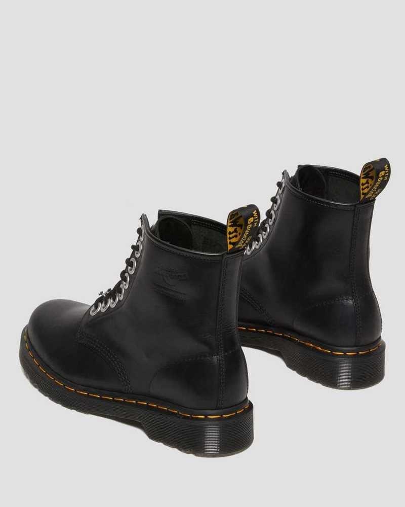 Dr Martens 1460 The Great Frog Leather Lace Up Boots Boots Black | 27351PTLR