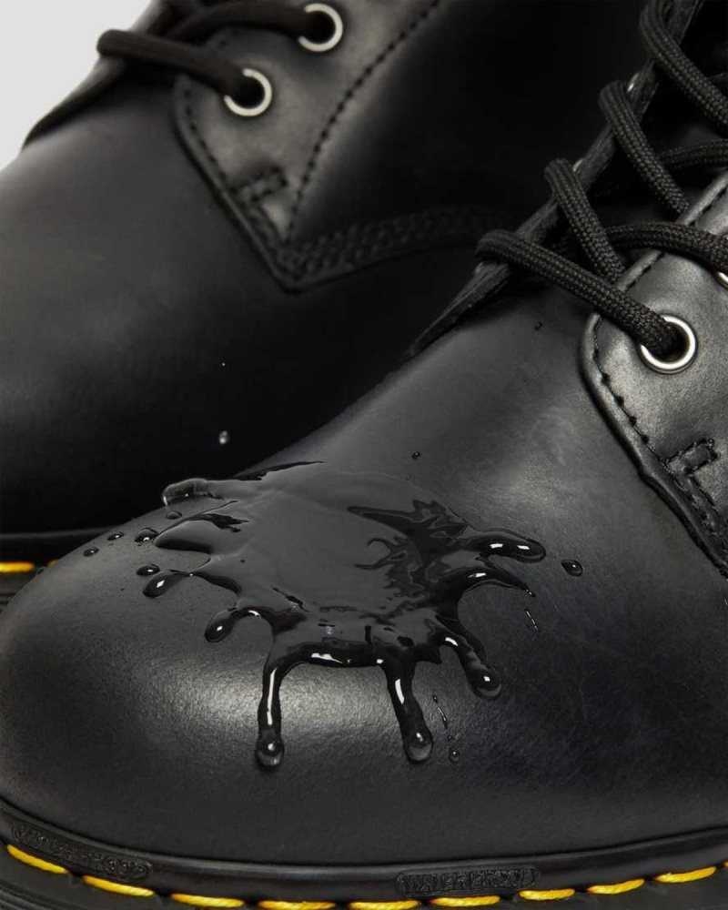 Dr Martens 1460 Waterproof Lace Up Boots Winter Boots Black | 81635EVGS