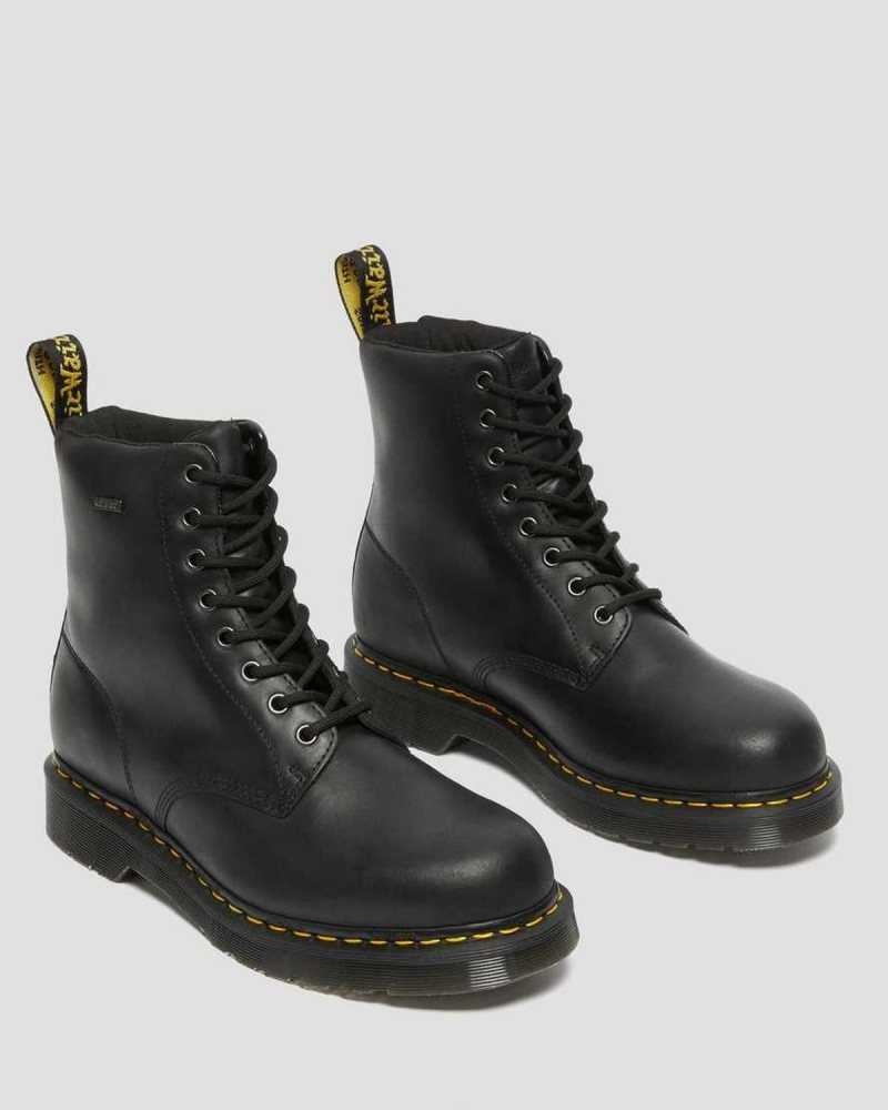 Dr Martens 1460 Waterproof Lace Up Boots Winter Boots Black | 81635EVGS