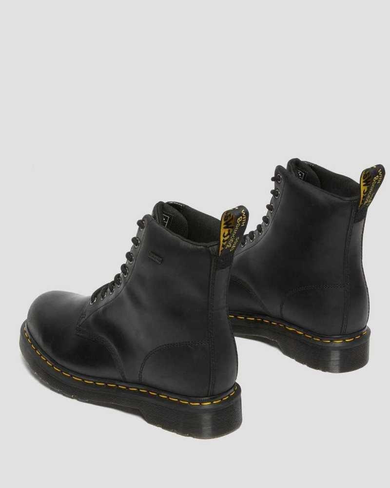 Dr Martens 1460 Waterproof Lace Up Boots Winter Boots Black | 81635EVGS