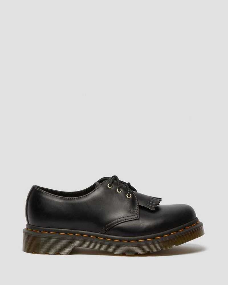 Dr Martens 1461 Abruzzo Leather Oxford Shoes Originals Shoes Black | 78513RFVQ