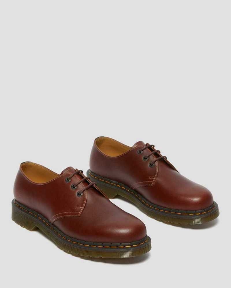 Dr Martens 1461 Abruzzo Leather Oxford Shoes Oxfords Shoes Brown / Black | 56894POHU