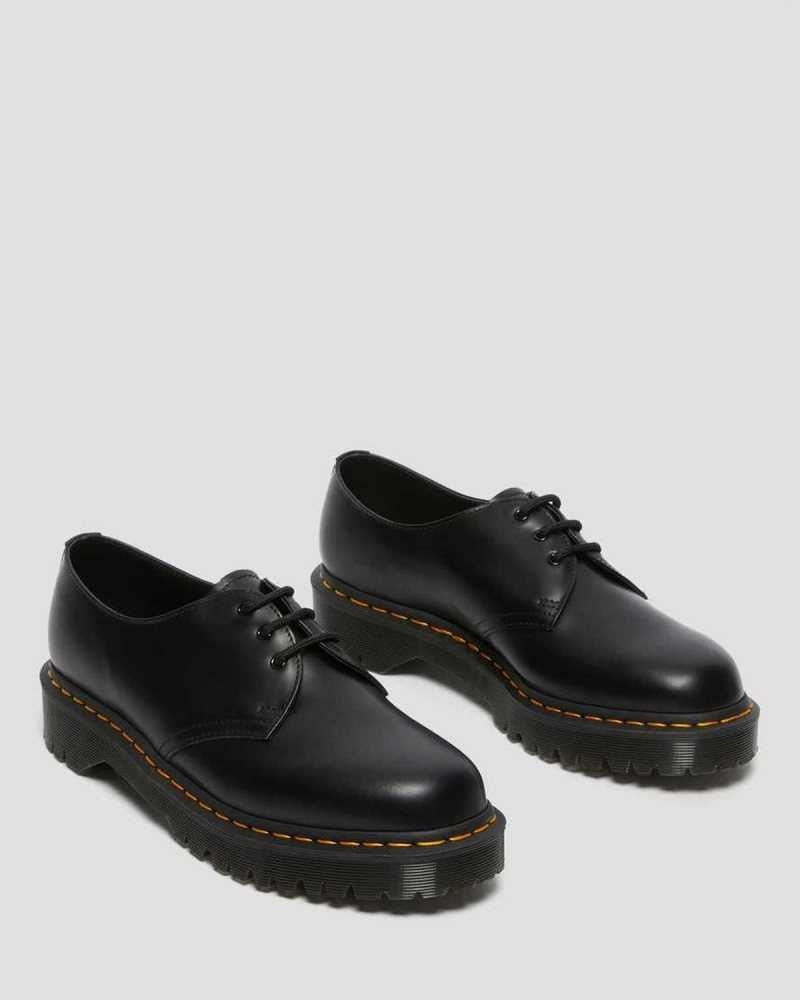 Dr Martens 1461 Bex Smooth Leather Oxford Shoes Oxfords Shoes Black | 13028HTNU