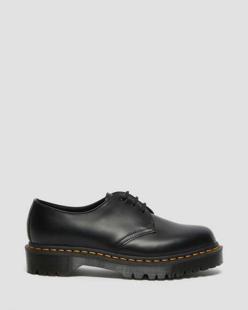 Dr Martens 1461 Bex Smooth Leather Oxford Shoes Oxfords Shoes Black | 13028HTNU