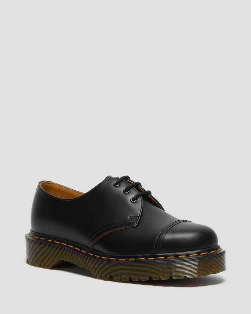 Dr Martens 1461 Bex Toe Cap Oxford Shoes Oxfords Shoes Black | 09512WYZV