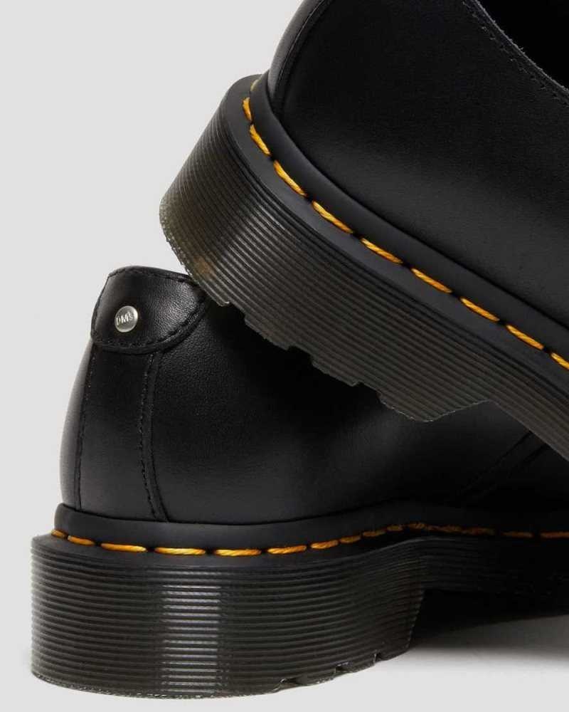 Dr Martens 1461 Double Zip Leather Oxford Shoes Originals Shoes Black | 64987DBMS