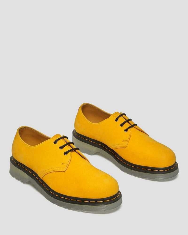 Dr Martens 1461 Iced II Buttersoft Leather Oxford Shoes Oxfords Shoes Yellow | 19748CZNP