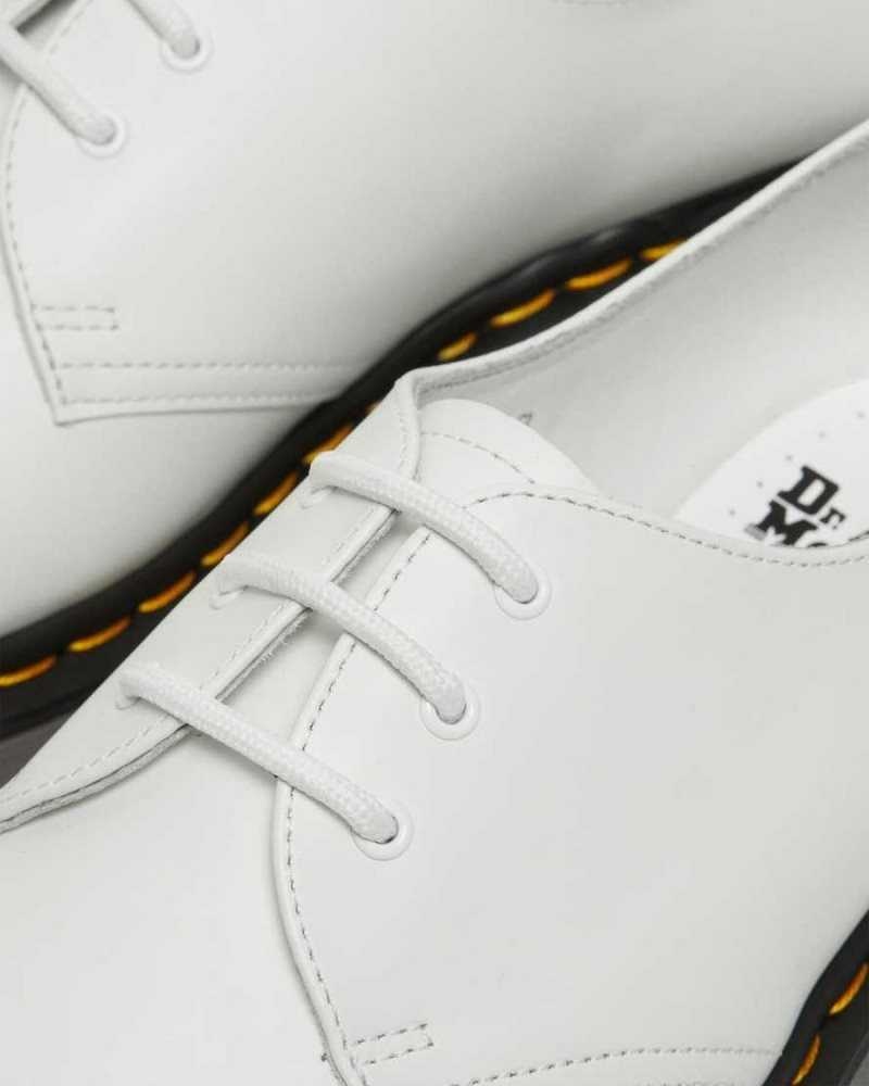 Dr Martens 1461 Iced Smooth Leather Oxford Shoes Loafers White | 79146OQJI