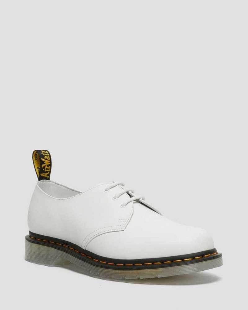 Dr Martens 1461 Iced Smooth Leather Oxford Shoes Oxfords Shoes White | 74206UWHS