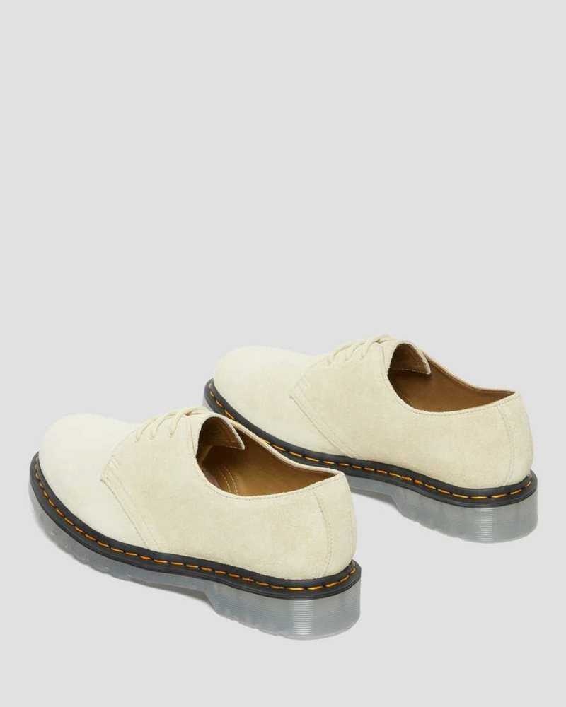 Dr Martens 1461 Iced Suede Oxford Shoes Originals Shoes Cream | 89620CMOY